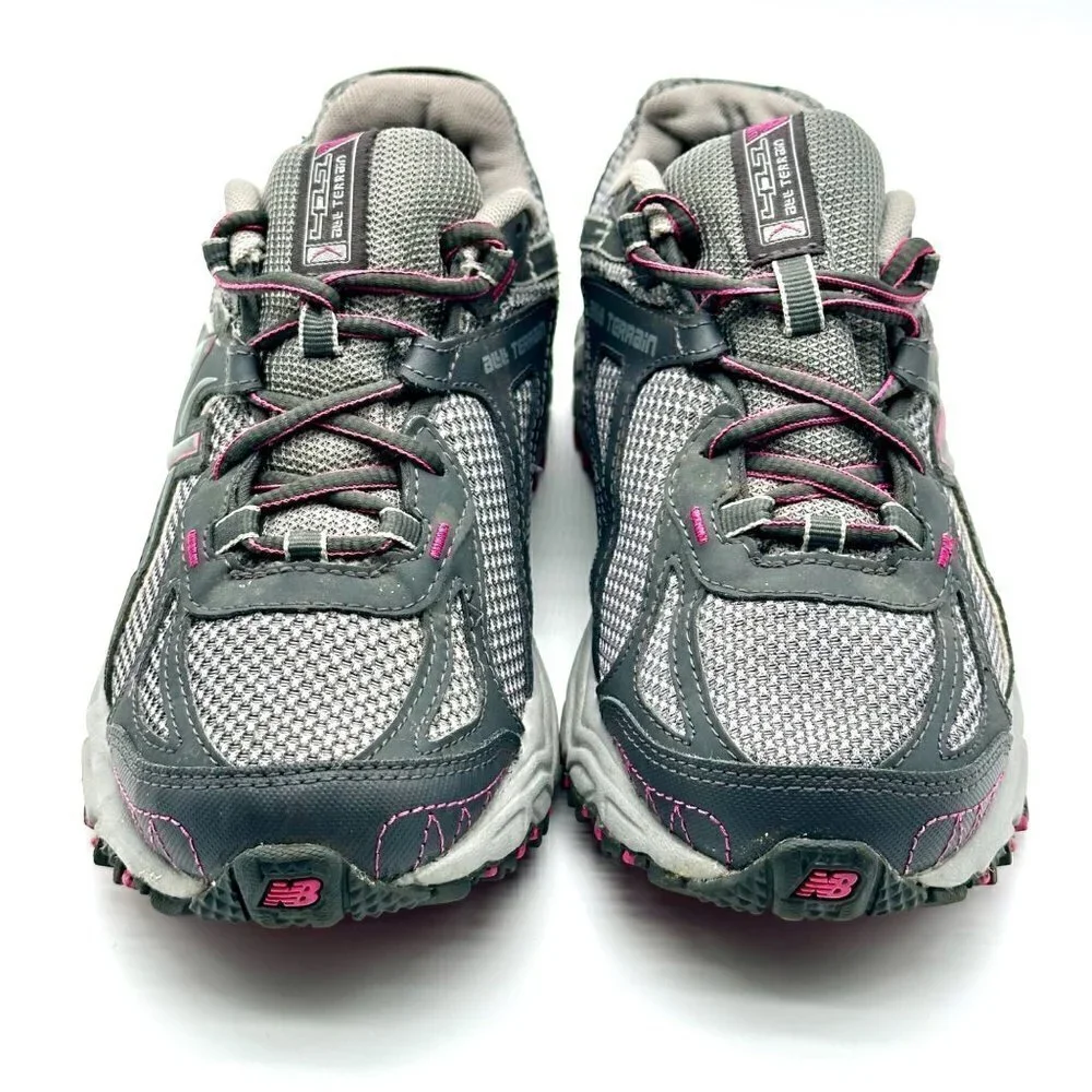 New Balance Terrain Trail Sneakers Gray Pink Women's Size 7D - Picture 2 of 10